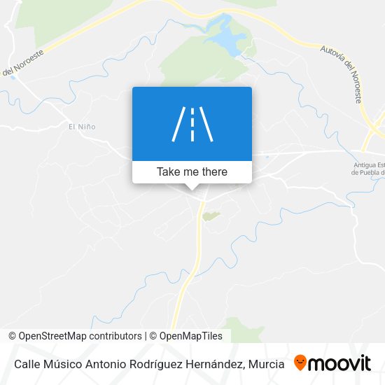 Calle Músico Antonio Rodríguez Hernández map