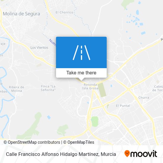Calle Francisco Alfonso Hidalgo Martínez map