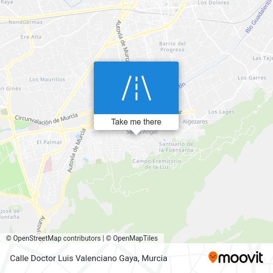 Calle Doctor Luis Valenciano Gaya map