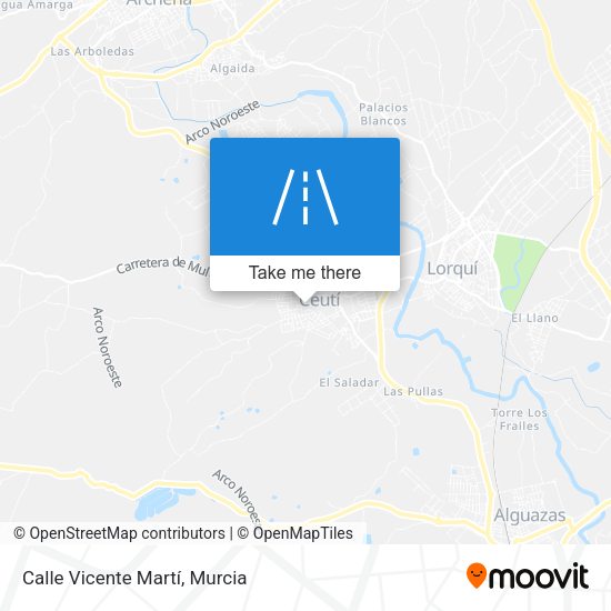 Calle Vicente Martí map