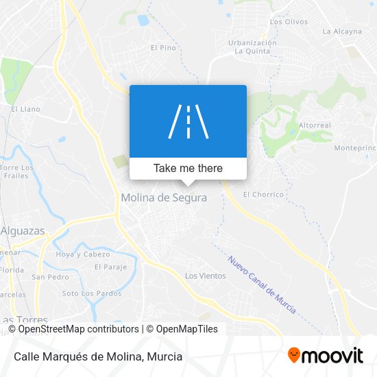 Calle Marqués de Molina map
