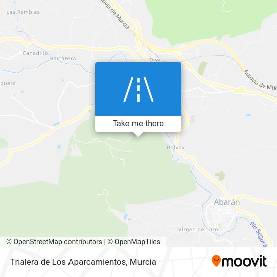 Trialera de Los Aparcamientos map