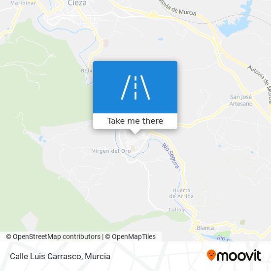 mapa Calle Luis Carrasco