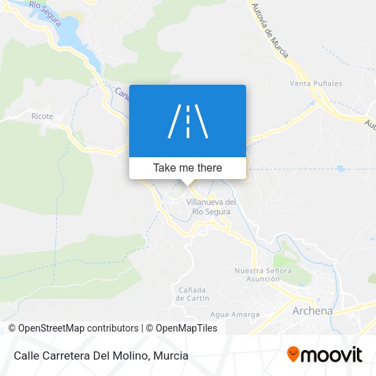 Calle Carretera Del Molino map