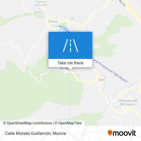 Calle Moisés Guillamón map
