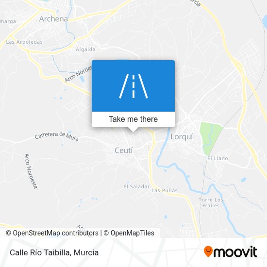 Calle Río Taibilla map