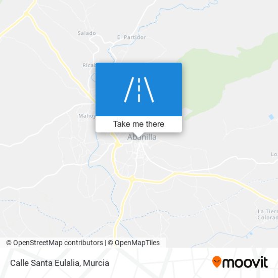 mapa Calle Santa Eulalia