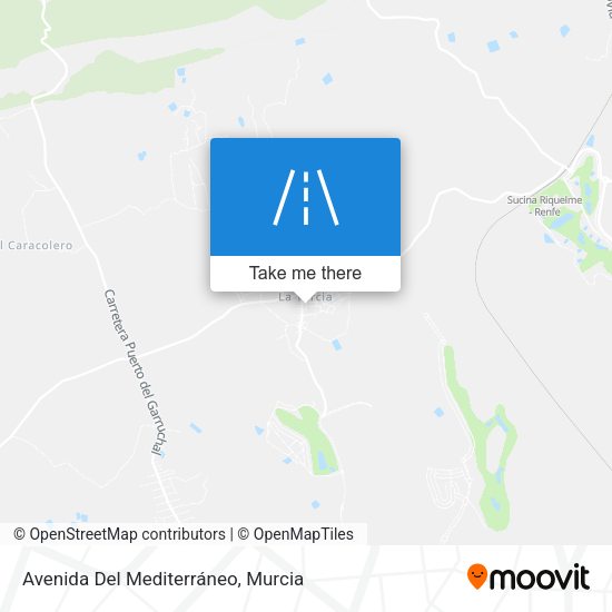 Avenida Del Mediterráneo map