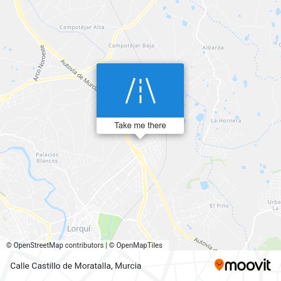 Calle Castillo de Moratalla map