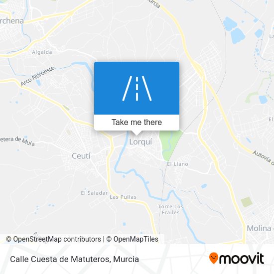 Calle Cuesta de Matuteros map