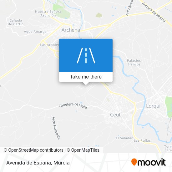 Avenida de España map