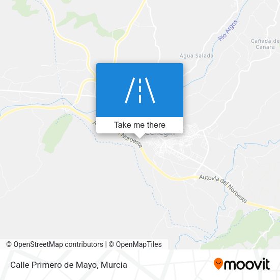 Calle Primero de Mayo map