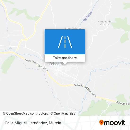 Calle Miguel Hernández map