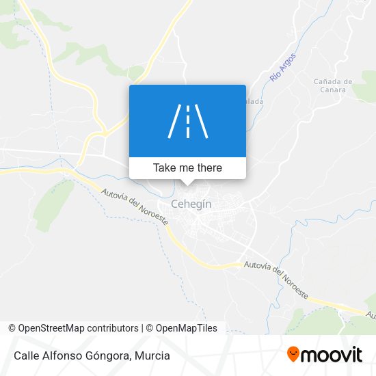 Calle Alfonso Góngora map