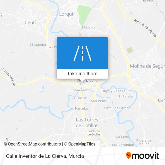 Calle Inventor de La Cierva map