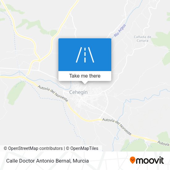 Calle Doctor Antonio Bernal map