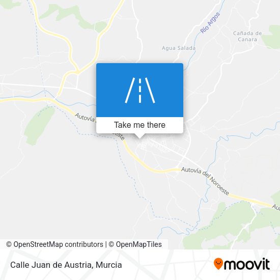 Calle Juan de Austria map