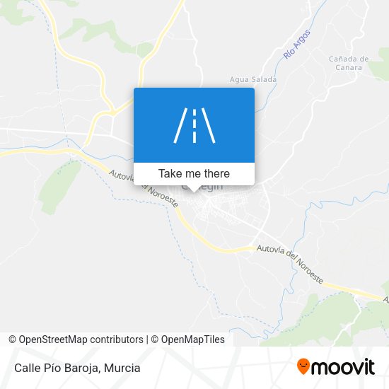 Calle Pío Baroja map