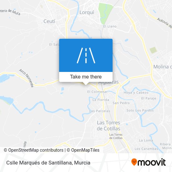 Cslle Marqués de Santillana map