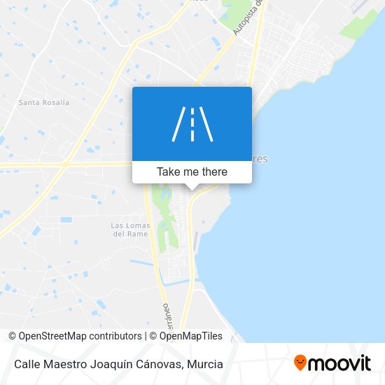 Calle Maestro Joaquín Cánovas map