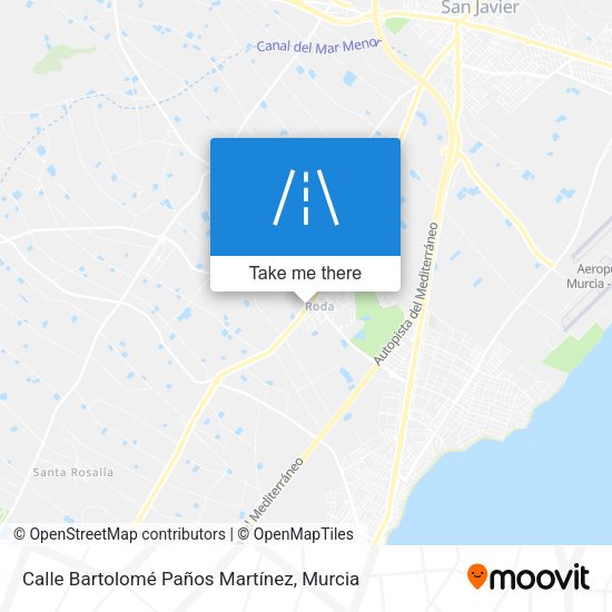 Calle Bartolomé Paños Martínez map