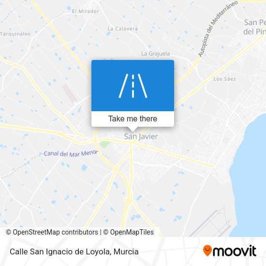 Calle San Ignacio de Loyola map