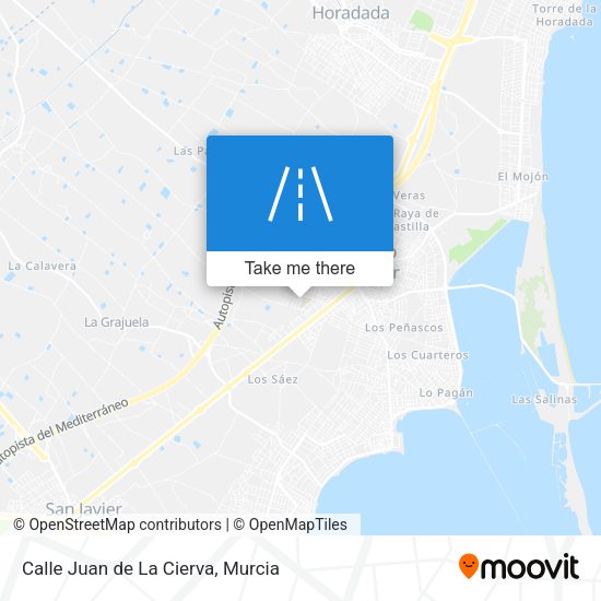 Calle Juan de La Cierva map
