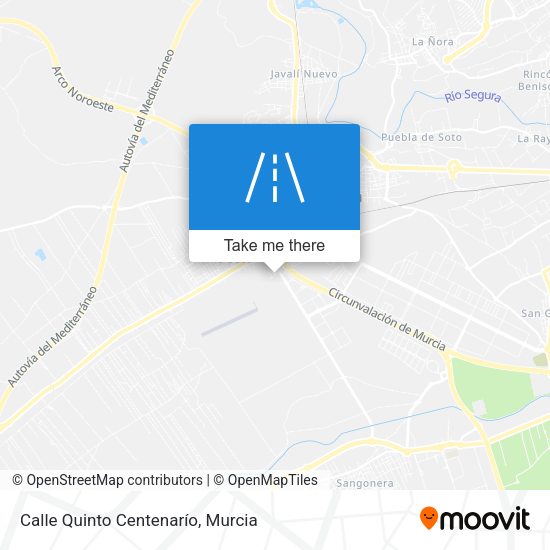 Calle Quinto Centenarío map