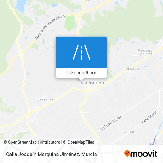 Calle Joaquín Marquina Jiménez map