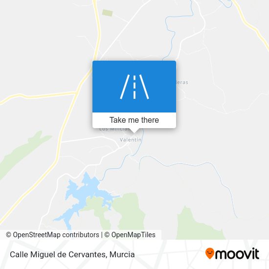 Calle Miguel de Cervantes map