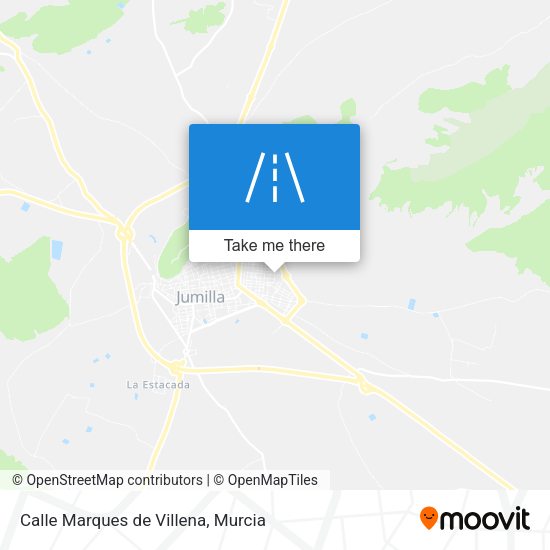 Calle Marques de Villena map