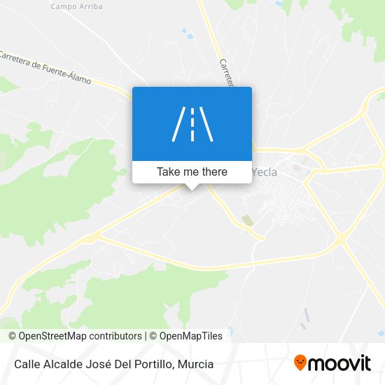 Calle Alcalde José Del Portillo map