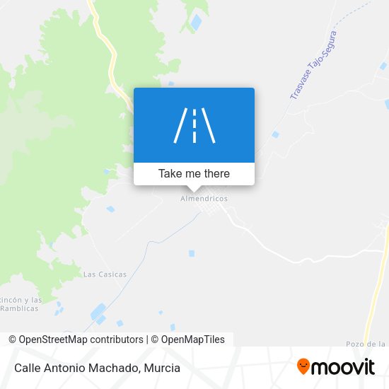 Calle Antonio Machado map