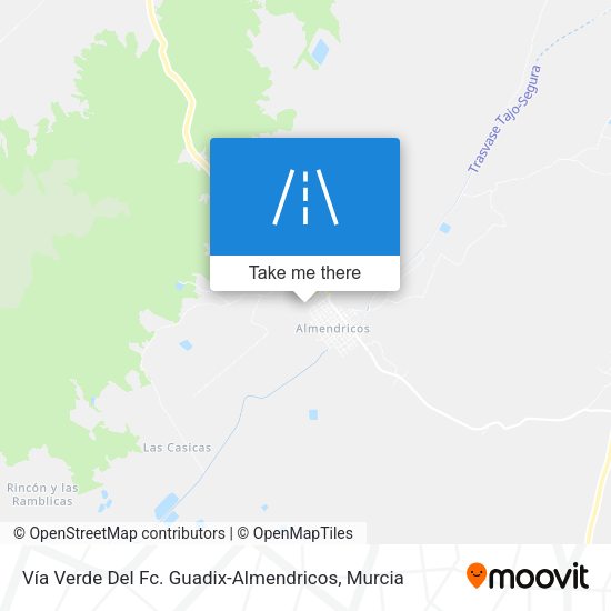 Vía Verde Del Fc. Guadix-Almendricos map