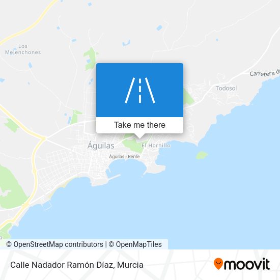 Calle Nadador Ramón Díaz map