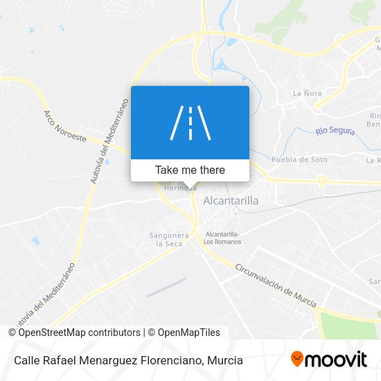 Calle Rafael Menarguez Florenciano map