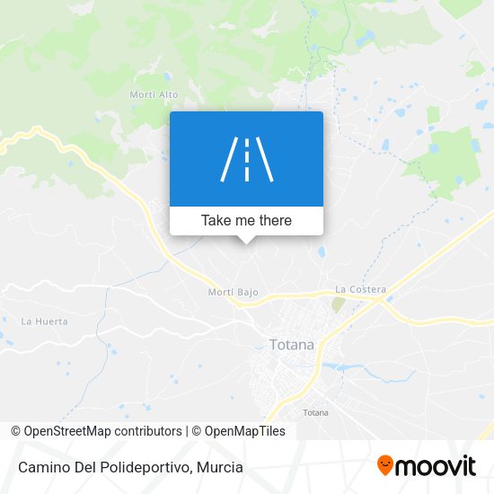 Camino Del Polideportivo map