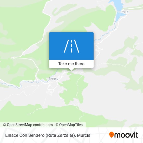Enlace Con Sendero (Ruta Zarzalar) map