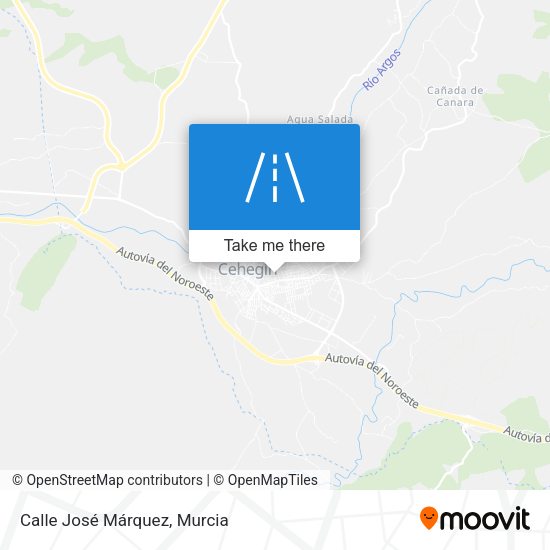 Calle José Márquez map