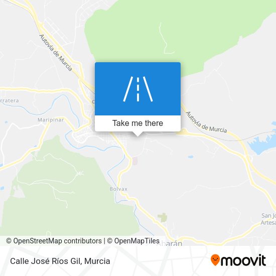 Calle José Ríos Gil map