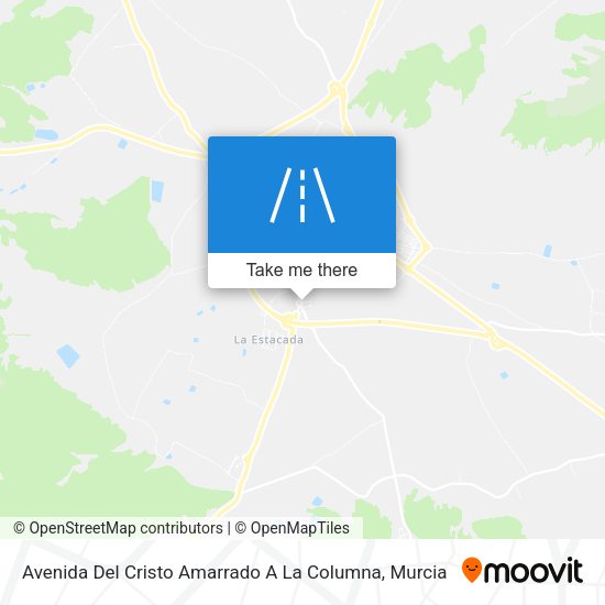 Avenida Del Cristo Amarrado A La Columna map