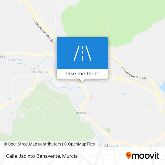 mapa Calle Jacinto Benavente