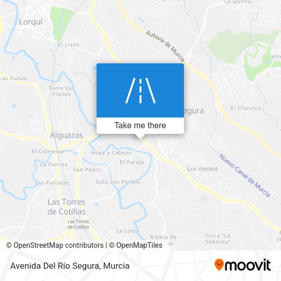 Avenida Del Río Segura map