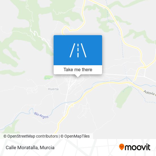 mapa Calle Moratalla