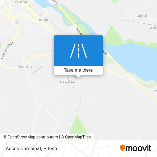 Acces Combinat map