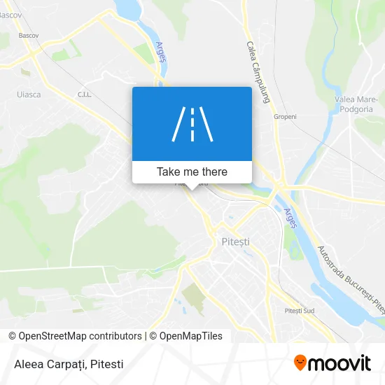 Aleea Carpați map