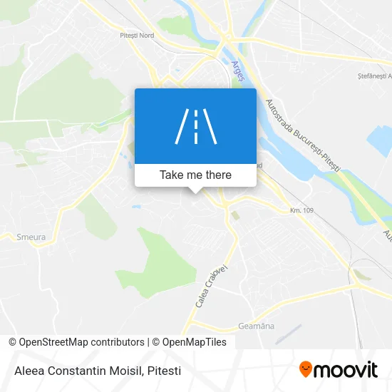 Aleea Constantin Moisil map