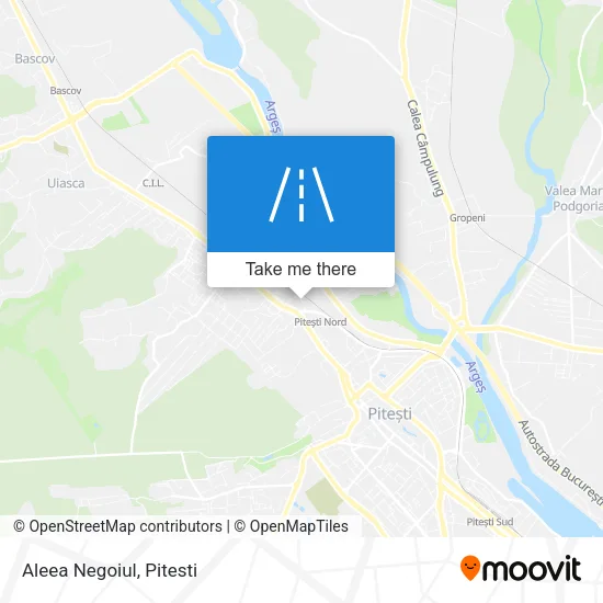 Aleea Negoiul map