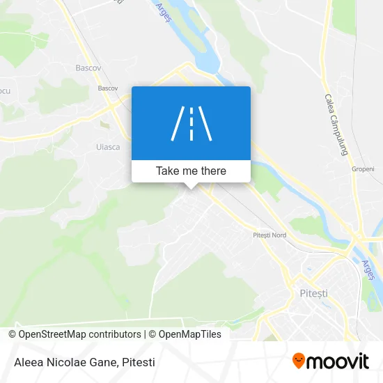 Aleea Nicolae Gane map