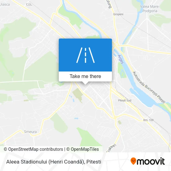 Aleea Stadionului (Henri Coandă) map